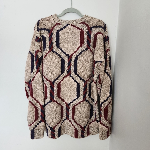 Northern Isles mens knitted by hand vintage sweater size XXL - Picture 5 of 5